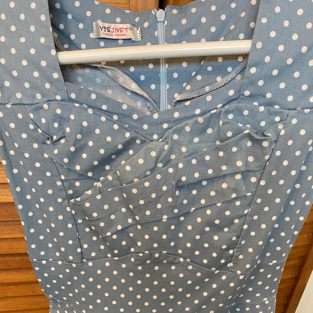 Rockabilly retro vintage swing dress